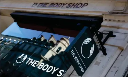  ?? ?? The Body Shop has more than 200 UK locations. Photograph: Andy Rain/EPA