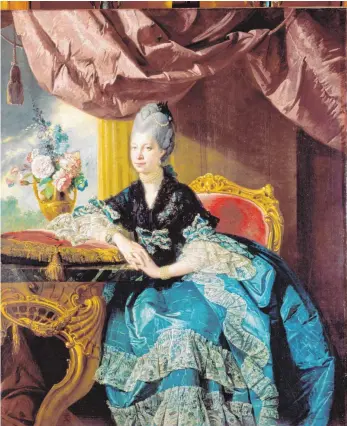  ?? FOTOS (2) : ROYAL COLLECTION TRUST ?? Johann Joseph Zoffany hat Queen Charlotte 1771 gemalt.