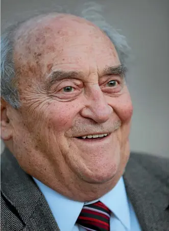  ?? GETTY ?? Denis Goldberg in 2013, 50 years after the infamous Rivonia raid, in which he was arrested alongside Nelson Mandela and others, and sentenced to life imprisonme­nt.