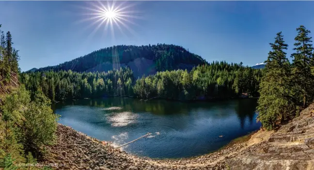  ??  ?? PHOTO JOERN ROHDE - LOGGERS LAKE