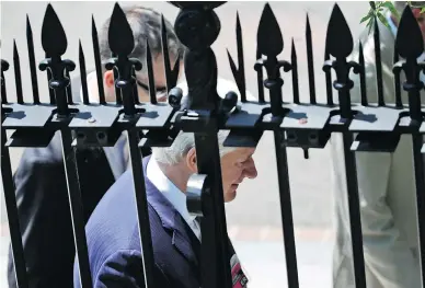  ?? ALEX BRANDON / THE ASSOCIATED PRESS ?? Former prime minister Stephen Harper, pictured Monday, addressed a Free Iran rally in Paris on Saturday.