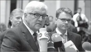  ??  ?? President van Duitsland, Frank-Walter Steinmeier. (Foto: EurActiv.com)