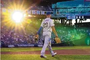  ?? KATHY WILLENS/ASSOCIATED PRESS ?? New York Mets first baseman Pete Alonso and his fellow major leaguers face the prospect of not starting the season on time next spring.