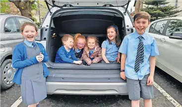  ?? ?? Fundraiser School pupils are backing the car boot sale