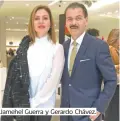  ??  ?? Jamehel Guerra y Gerardo Chávez.