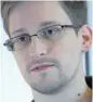  ??  ?? ON THE RUN: Whistleblo­wer Edward Snowden