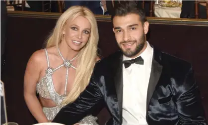  ?? ?? Britney Spears and Sam Asghari at the 29th Annual Glaad Media Awards in 2018. Photograph: J Merritt/Getty Images for GLAAD