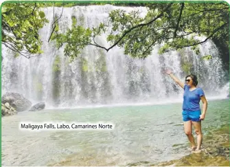  ?? ?? Maligaya Falls, Labo, Camarines Norte