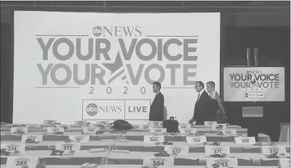  ?? FREDERIC J. BROWN/GETTY ?? Although the presidenti­al election is still more than a year away, voters are already being bombarded with guidance on how to best prepare to cast their ballots in November 2020.