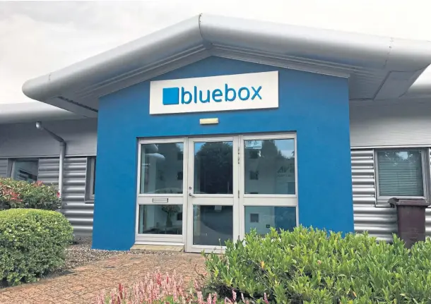  ??  ?? WOW: Dunfermlin­e firm Bluebox Aviation Systems has secured a contract to provide in-flight entertainm­ent systems for Australian airline QantasLink.