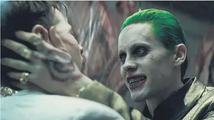  ??  ?? Jared Leto has said he felt tricked into taking the role of Joker in Suicide Squad.