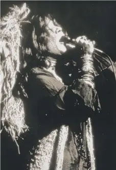  ?? | COURTESY RAVINIA FESTIVAL ?? Janis Joplin at Ravinia