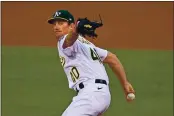  ?? JOSE CARLOS FAJARDO — BAY AREA NEWS GROUP ?? Oakland A’s pitcher Chris Bassitt has been as steady as any starter in baseball.