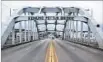  ?? Brian van der Brug ?? EDMUND PETTUS Bridge in Selma, Ala., is a national icon.