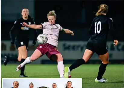  ?? ?? Leading the way: Galway captain Lynsey McKey