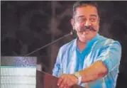  ?? PTI ?? Makkal Needhi Maiam party chief Kamal Haasan was addressing reporters in Chennai on the occasion of his 64th birthday.