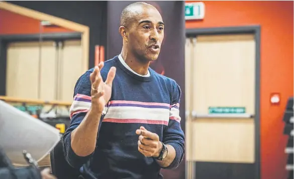  ?? ?? Rising sports stars have been urged to apply for talent scheme fronted by Olympians such as Colin Jackson.