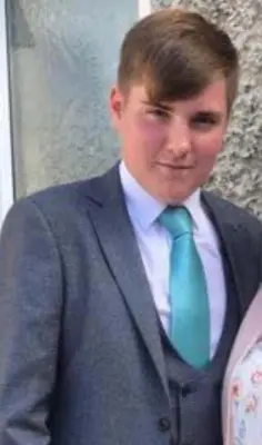  ??  ?? SHOCK: Dunleer has been shaken by the discovery of the body of Cameron Reilly (18) early yesterday morning