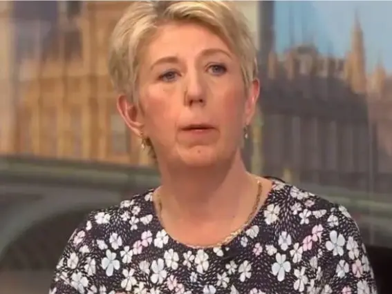  ?? (BBC) ?? Angela Smith, part of The Independen­t Group seven, on ‘Politics Live’ yesterday