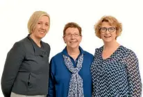  ??  ?? Teresa, Trish and Clare from A1 Hearing.