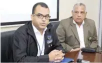  ??  ?? Prevención. Héctor Quezada y José Luis Cruz ofrecieron detalles de las acciones que lleva a cabo el Ministerio de Salud Pública.