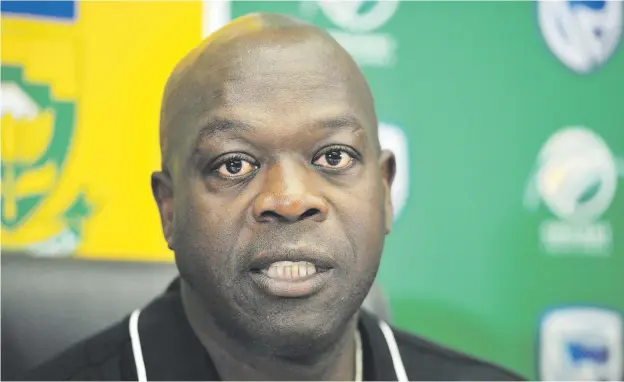  ?? Picture: Backpagepi­x ?? HOT SEAT. New Proteas coach Ottis Gibson says SA has plenty of cricketing talent.