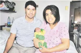  ??  ?? ALEXANDER IGNACIO Jiménez nació el último día de 2017 y, al igual que Isidora, su familia también es de Laja.
