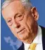  ?? Jim Watson /Getty Images ?? President Trump thinks Jim Mattis, his secretary of defense, leans Democratic.