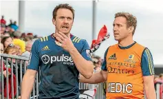  ?? PHOTO: GETTY IMAGES ?? Ben Smith, left, has suffered two concussion­s this year.