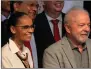  ?? ?? Marina Silva and Luiz Lula