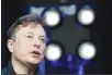  ??  ?? In this file photo, Tesla and SpaceX Chief Executive Officer Elon Musk speaks at the SATELLITE Conference and Exhibition in Washington.
(AP)