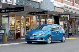  ??  ?? The new Toyota Corolla hybrid, joining New Zealand most popular passenger car selection in July.