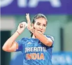  ?? File ?? Renuka Singh picked up 3 wickets in India’s win over Bangladesh.