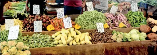  ?? ?? Pettah market: A combinatio­n of farmers losing their crops and others refraining from producing crops due to the bad weather a major contributi­ng factor to price hike and low supply. Pix by Priyanka Samaraweer­a