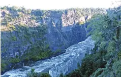  ?? ?? A hydro-power plant at Batoka Gorge along the Zambezi River will enable Zimbabwe and Zambia to conserve water at Kariba Dam during the rainy season, which would come in handy for power generation in the dry season (File Picture)