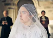  ??  ?? Florence Pugh, right, starred in the title roll of Lady Macbeth, left, a performanc­e that prompted the Telegraph film critic Tim Robey to predict she ‘will rocket straight to the ‘It’ list off the back of this film, and rightly so’