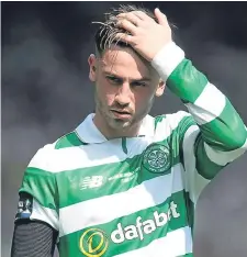  ??  ?? Patrick Roberts is keen for a return to Parkhead.