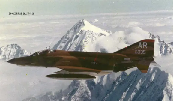  ??  ?? An RF-4 Phantom was one of the last recce types flown by Col. Griffin. (Photo courtesy of James P. Busha)