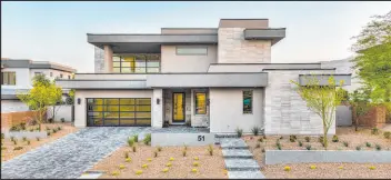  ?? Luxury Homes of Las Vegas ?? The other high-profile luxury sale in October was in The Ridges in Summerlin, for which Vegas Golden Knights coach Bruce Cassidy paid $4.9 million.
