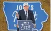  ?? - Reuters ?? TOUGH TALK: Republican nominee Donald Trump speaks at “Joni’s Roast and Ride” in Des Moines, Iowa, US, on Saturday.