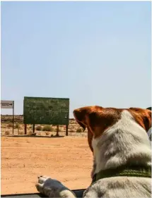  ??  ?? BELOW Look out for the antiquated signboard that points the way to Suidwes-Afrika.