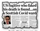  ?? ?? Daily Mail, January 14