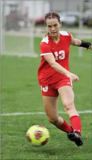  ?? PILOT PHOTO/RUDY MARQUEZ ?? Rilynn Ames was a standout defender for the Lady Rockies in the win.