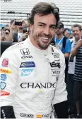  ?? MICHAEL CONROY / THE ASSOCIATED PRESS ?? Former F1 champion Fernando Alonso of Spain