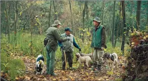 ?? Sony Pictures Classics via Associated Press ?? This image released by Sony Pictures Classics shows a scene from “The Truffle Hunters.”