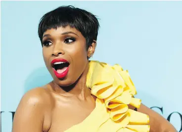  ?? PRESS FILES ?? Jennifer Hudson, seen at the recent Tiffany & Co. 2017 Blue Book Collection Celebratio­n at St. Ann’s Warehouse in New York, has signed on as a coach on the upcoming fall season of The Voice. — THE ASSOCIATED