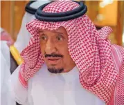  ?? (AFP) ?? Saudi King Salman leaving a hospital in Jeddah on Monday