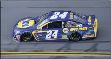  ??  ?? Elliott is in pole position for the Daytona 500 this weekend