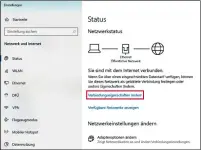  ??  ?? Die Einstellun­gen zum Netzwerkpr­o l hat Microsoft auch unter Windows 10 wieder ziemlich gut versteckt.