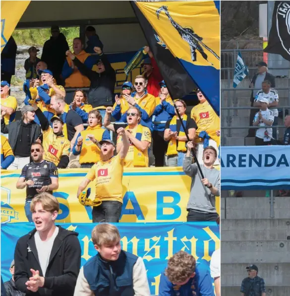  ?? ?? Supporterl­ederne i Svaberget og Forza Arendal er optimister før årets sesong.